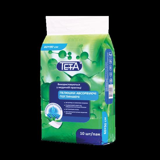 Пелюшки абсорбуючі поглинаючі ТЕТА® 60 х 90см, 10 шт/пак